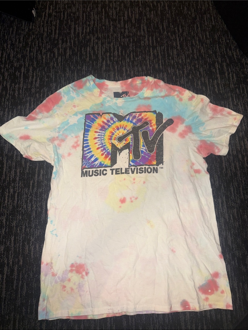 MTV Tie-Dye Logo Tee